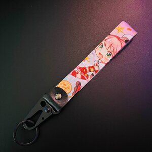 Spy x Family Anime Wristlet Lanyard Keychain Accessory